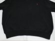 画像8: Polo Ralph Lauren ラルフローレン ポニー ワンポイント 刺繍  オール ブラック コットン ニット セーター スウェット トレーナー  (8)