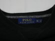 画像6: Polo Ralph Lauren ラルフローレン ポニー ワンポイント 刺繍  オール ブラック コットン ニット セーター スウェット トレーナー  (6)