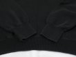 画像11: Polo Ralph Lauren ラルフローレン ポニー ワンポイント 刺繍  オール ブラック コットン ニット セーター スウェット トレーナー  (11)