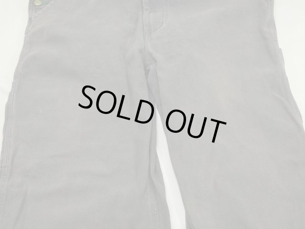 画像9: 希少カラー 90s ビンテージ LIBERTY OVERALLS グレー デニム オーバーオール ユニセックス サロペット (9)