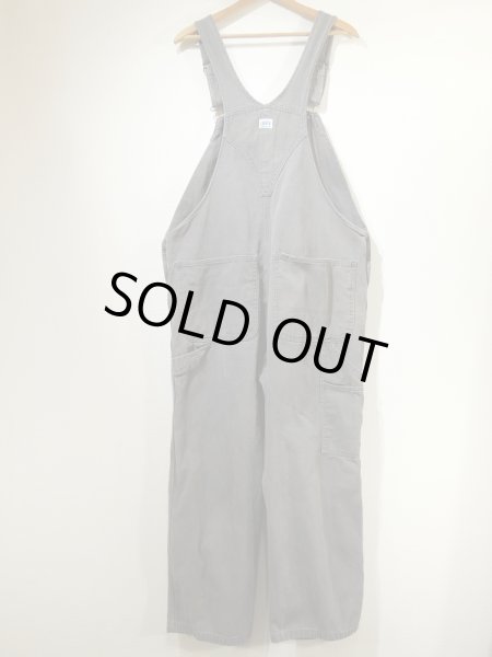 画像5: 希少カラー 90s ビンテージ LIBERTY OVERALLS グレー デニム オーバーオール ユニセックス サロペット (5)