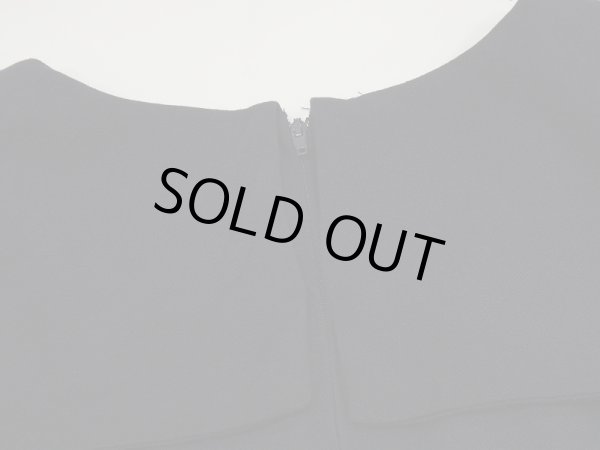 画像12: USA製 80s J.B.S セーラー カラー レイヤード デザイン ワンピース ドレス (12)