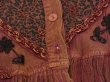 画像8: 90s Select インドレーヨン エンブロイダリー 刺繍 テラコッタブラウン ワンピース ドレス (8)
