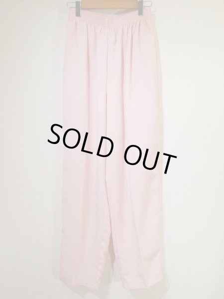 画像4: 90s bomieblain ブライト ピンク テーパード イージーパンツ スラックス (4)