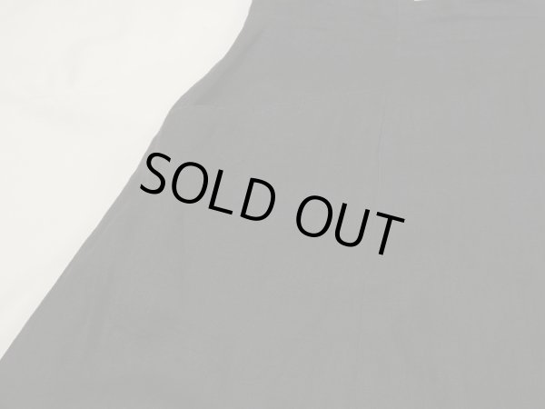 画像8: USA製 80s 90s ビンテージ ブラック 黒 リネン混 ？ ヨークウエスト ロング フレア スカート (8)