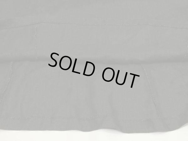 画像13: USA製 80s 90s ビンテージ ブラック 黒 リネン混 ？ ヨークウエスト ロング フレア スカート (13)