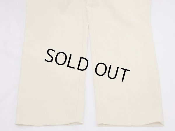 画像10: 90s Blain クリームイエロー レモンイエローテーパード イージー パンツ スラックス カラーパンツ (10)