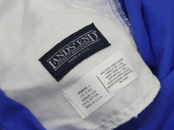画像11: USA製 80s LANDS' END ランズエンド ウエストゴム イージー ショートパンツ ハーフパンツ (11)