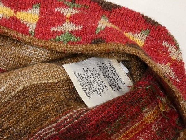 画像9: ラルフ ローレン DENIM&SUPPLY RALPH LAUREN  ネイティブ柄 ショート クロップド 丈 コットン ニット (9)