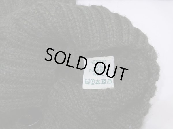 画像10: 80s 90s アイルランド製 Carraing Donn ミックスカラー アラン フィッシャーマン  ニット カーディガン セーター (10)