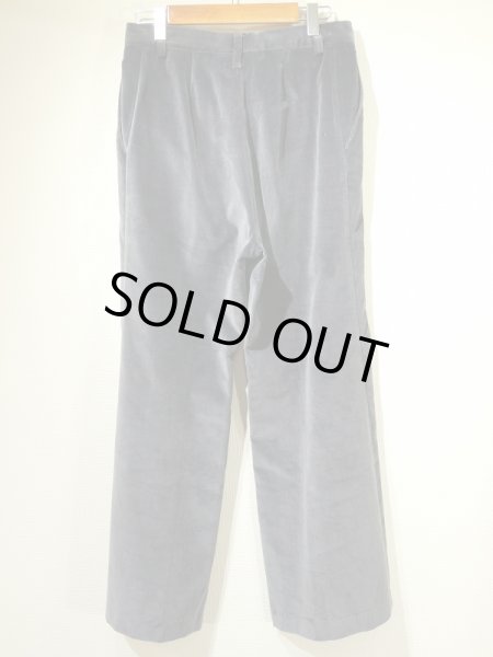 画像5: 70s ユーロ ビンテージ ベロア ワイド フレア パンツ スラックス  (5)