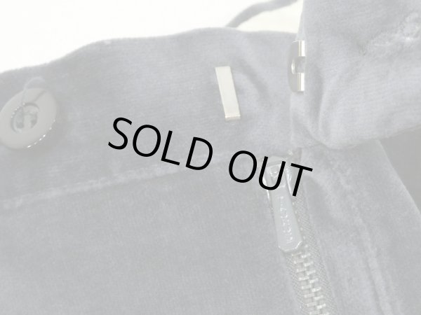 画像9: 70s ユーロ ビンテージ ベロア ワイド フレア パンツ スラックス  (9)