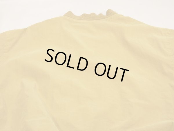 画像15: 90s ユーロ ビンテージ DEVRED フライフロント マスタードカラー ジャケット ブルゾン ジャンパー (15)