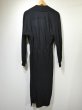 画像5: USA製 80s ビンテージ L Rothchild SF リブショールカラー ピュア ウール ワンピース ドレス (5)