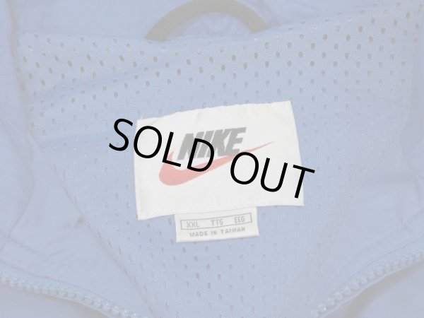 画像6: ビックシルエット 90s ビンテージ NIKE バイカラー ナイロン ジャケット ウインドブレーカー ブルゾン (6)