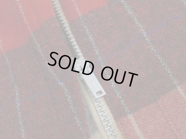 画像17: 50s ビンテージ UNKNOWN ダブルフェイス リバーシブル  タータンチェック ウール プリーツ スカート (17)