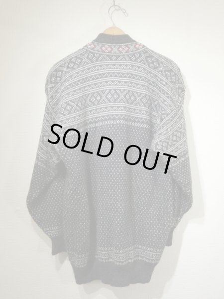 画像5: 90s ビンテージ NORWEGIAN チロリアン ノルディック セーター チロリアン チロル ニット カーディガン (5)