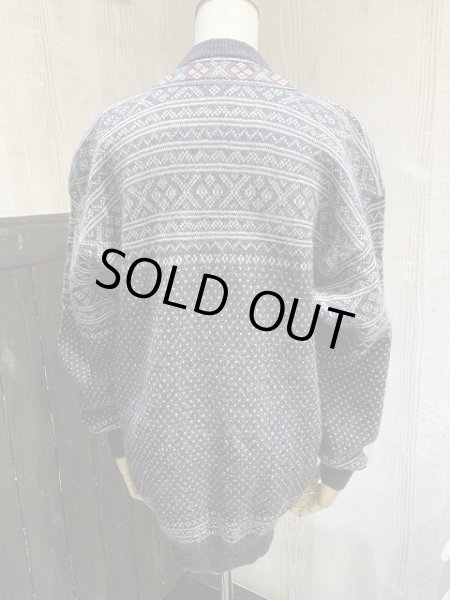 画像3: 90s ビンテージ NORWEGIAN チロリアン ノルディック セーター チロリアン チロル ニット カーディガン (3)