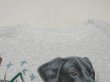 画像7: USA製 80s 90s ビンテージ UNKNOWN 動物 DOG 犬 ラブラドールレトリーバー プリント スウェット トレーナー (7)