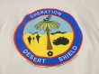 画像8: USA製 90s ビンテージ Hanes OPERATION DESERT SHIELD Gulf war 湾岸戦争 両面 プリント スウェット トレーナー (8)