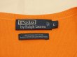 画像6: 90s Polo Ralph Lauren オレンジ カラー ポニー ワンポイント 刺繍 ピマコットン ニット ベスト (6)