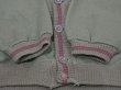 画像13: ITALY製 80s 90s ユーロ ビンテージ GREAT BAY エンブレム刺繍 ポケット付き スウェット カーディガン カーデ トレーナー (13)