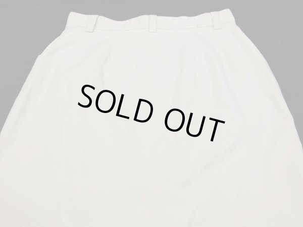 画像11: 90s ビンテージ BANANA REPUBLIC バナリパ 前開き ライトイオンス チノ タイト ロング スカート (11)