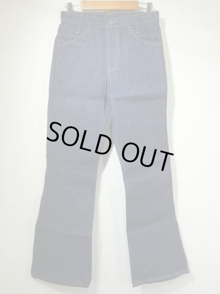 画像3: DEAD STOCK USA製 80s ビンテージ Levi's ビンテージ 746-0917 ベルボトム フレア デニム ジーンズ 27×29 (3)