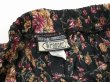 画像7: USA製 80s 90s ビンテージ Wrapper クリンクルン プリーツ加工 マーガレット 花柄 ロング スカート (7)
