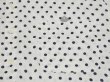 画像8: ITALY製 90s ユーロビンテージ UNKNOWN ホワイト ピン ドット 水玉柄 ショートスリーブ 半袖 シャツ  (8)