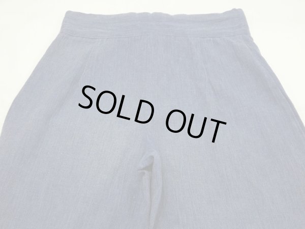 画像13: 70s ビンテージ happy legs ライトオンス デニム ワイド フレア バギー パンツ セーラー (13)