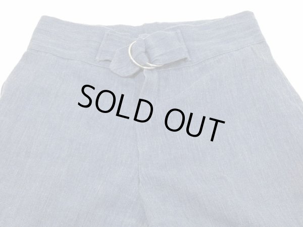 画像8: 70s ビンテージ happy legs ライトオンス デニム ワイド フレア バギー パンツ セーラー (8)