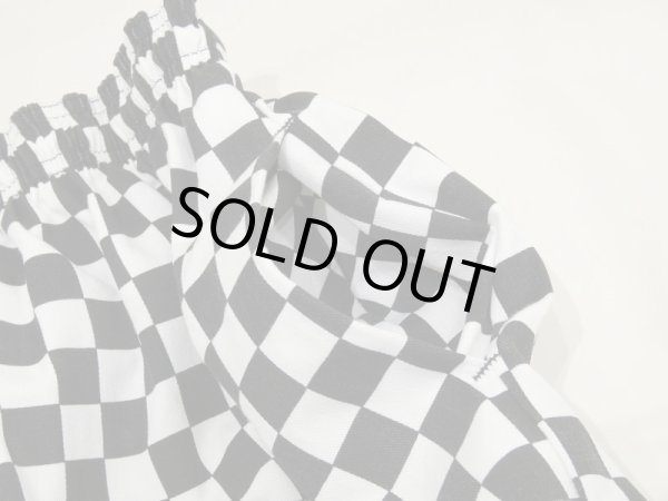 画像9: 90s 00s THE HAPPY CHEF ブロックチェック チェッカー柄 シェフパンツ イージーパンツ 柄パンツ (9)