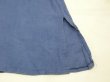 画像12: USA製 90s SUNBELT DULL BLUE リネン ポケット 付き チュニック ワンピース ドレス  (12)