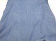 画像10: USA製 90s SUNBELT DULL BLUE リネン ポケット 付き チュニック ワンピース ドレス  (10)