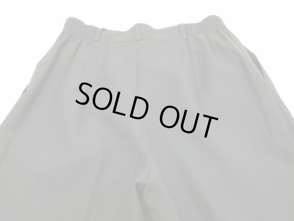 画像11: 90s FUNDAMENTAL THINGS ダークグリーン ツータック テーパード スラックス カラー パンツ (11)