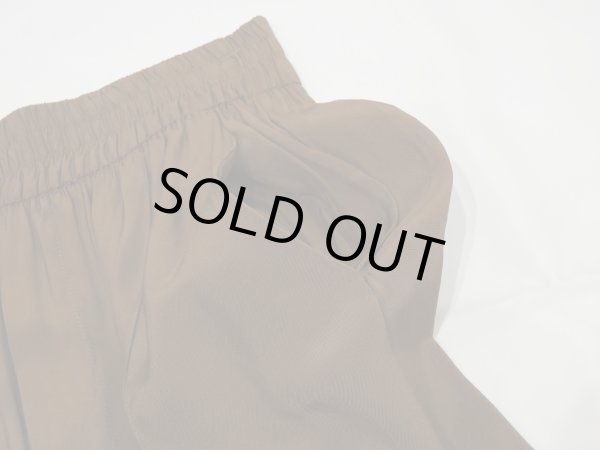 画像9: 90s UNKNOWN ブラウン ワイド ストレート イージーパンツ リラックス パンツ (9)