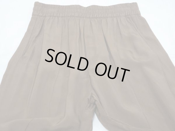 画像8: 90s UNKNOWN ブラウン ワイド ストレート イージーパンツ リラックス パンツ (8)