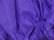画像11: USA製 90s JANE ASHLEY パープル スタンドカラー ドローストリング カラー  ナイロン デザイン ジャケット ブルゾン  (11)