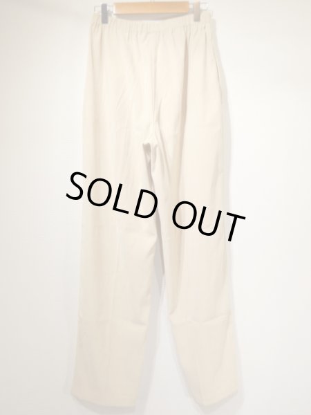 画像5: 90s susan graver style フェイクスエード テーパード イエローベージュ イージーパンツ リラックスパンツ (5)