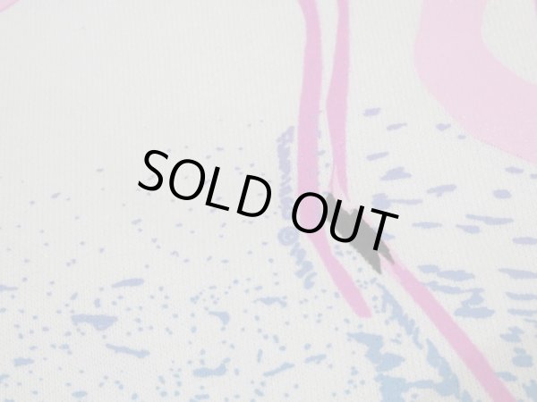 画像8: USA製 90s ビンテージ SCREEN STARS フラミンゴ 両面 プリント スウェット トレーナー  (8)