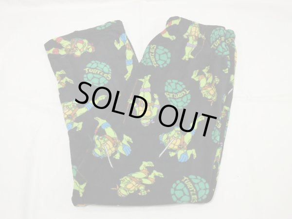 画像6: DEAD STOCK Y2K 00s ミュータント タートルズ フリース イージーパンツ ルーム パンツ 柄パンツ (6)