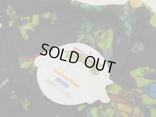 画像10: DEAD STOCK Y2K 00s ミュータント タートルズ フリース イージーパンツ ルーム パンツ 柄パンツ (10)