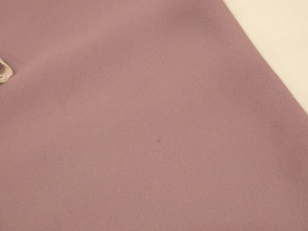 画像8: 70s ビンテージ NSL マオカラー レース フリル ラベンダー ブラウス (8)