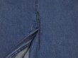 画像14: 90s WHITE STAG 刺繍 エンブロイダリー ワッペン デニム ノースリーブ ワンピース ジャンパー スカート (14)