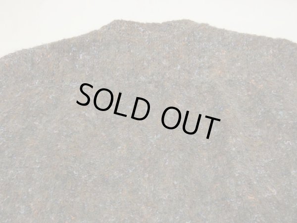 画像12: 80s ビンテージ KORET メランジ織り ミックスカラー モヘア  チャイナボタン ニット カーディガン ジャケット (12)