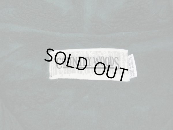 画像8: 90s COUNTRY WOODS アニマルプリント ベア プリント 風景 バイカラー ボア フリース ジャケット フード ブルゾン (8)