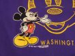 画像10: USA製 90s Velva Sheen ウォルト ディズニー ミッキーマウス WASHINGTON パープル スウェット トレーナー (10)