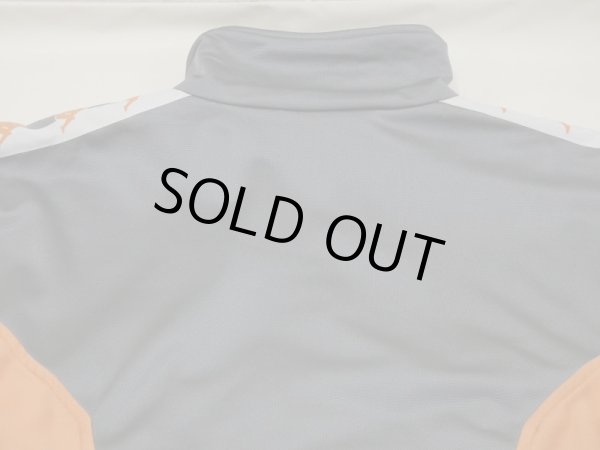 画像14: 80s 90s ユーロ ビンテージ Kappa クレージーパターン バイカラー ドルマンスリーブ トラック ジャケット ジャージ トップス (14)