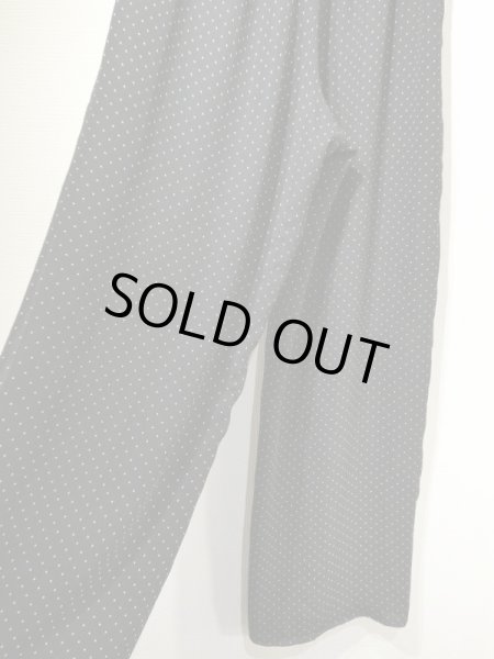 画像6: USA製 90s DONNA RICCO ピン ドット  ワイド イージー パンツ スラックス  (6)